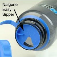 Nalgene Easy Sipper in situ