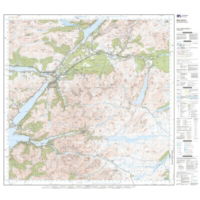 OS Landranger 41 Paper - Ben Nevis sheet