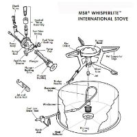 MSR WhisperLite International Combo