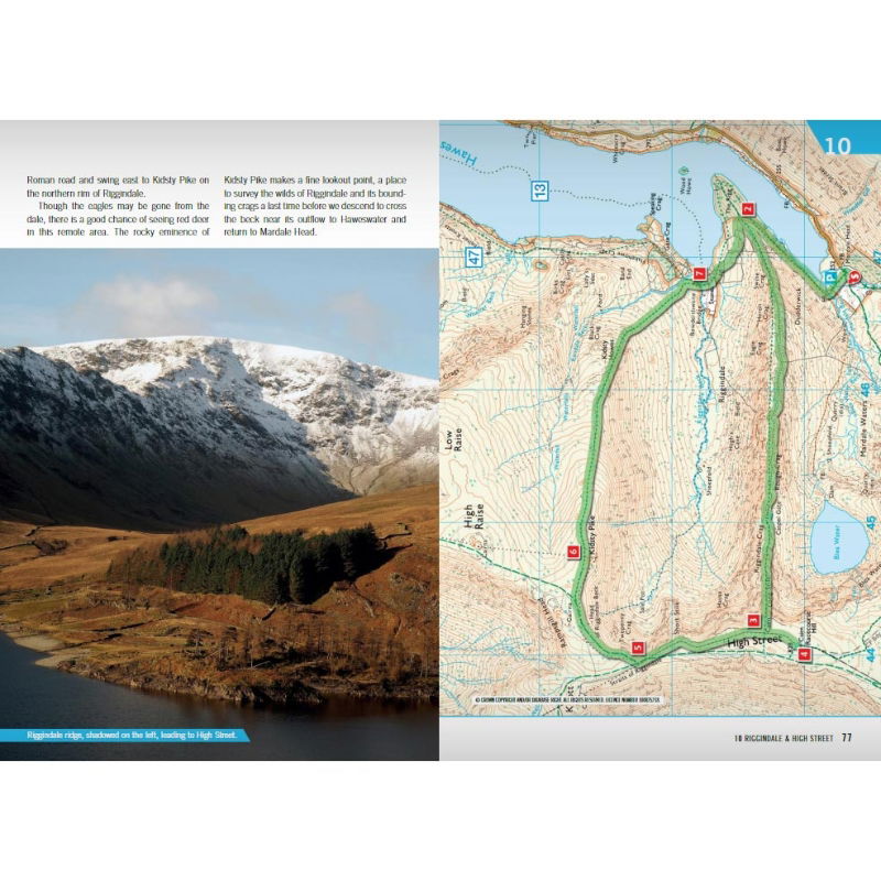 Winter Walks in the Lake District pages