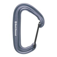 Black Diamond Miniwire Karabiner Grey