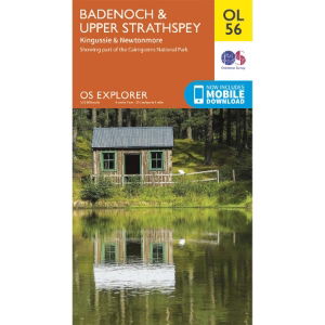 OS OL/Explorer 56 Paper - Badenoch & Upper Strathspey 1:25,000