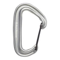 Black Diamond Miniwire Karabiner Light Grey