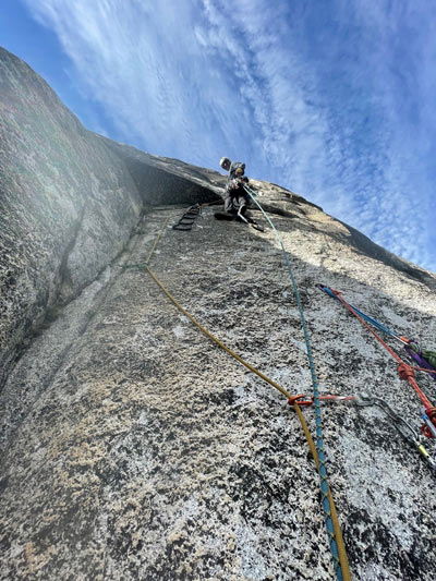 Big Wall Aid Climbing