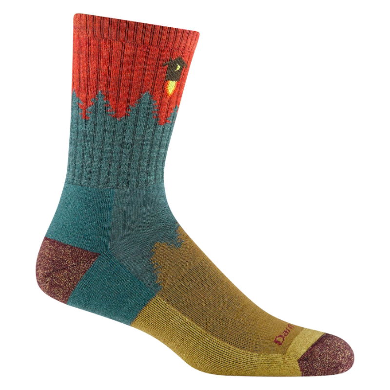 Darn Tough Men's Number 2 Micro Crew Midweight Hiking Sock (1974)