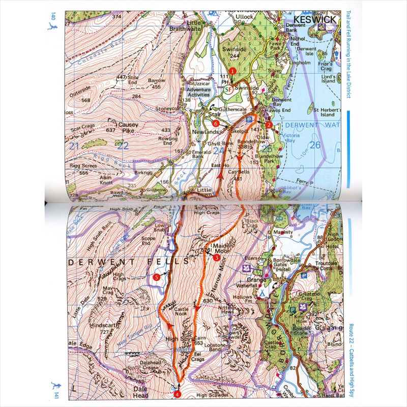 Trail and Fell Running in the Lake District pages