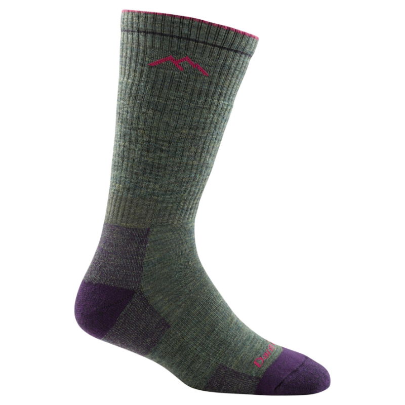 Darn Tough Women's Hike/Trek Boot Sock Full Cushion Moss Heather