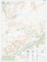 OS OL/Explorer 55 Paper - Loch Laggan & Creag Meagaidh sheet