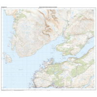 OS Explorer 428 Paper - Kyle of Lochalsh, Plockton, Applecross 1:25,000 south sheet