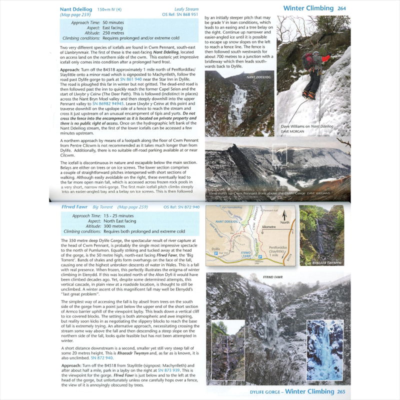 Central Wales - A guide to Climbing and Bouldering in Elenydd pages