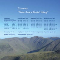 Nowt but a Fleein' Thing - A History of Climbing on Scafell contents