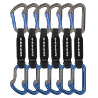 DMM Shadow Quickdraw Titanium/Blue 12cm 6 Pack