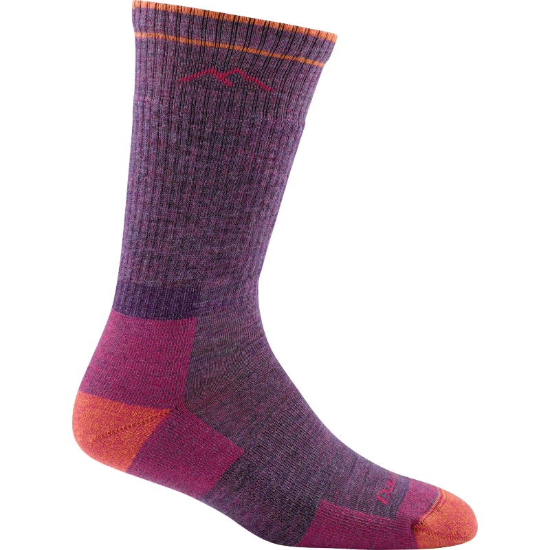 Darn Tough Women's Hike/Trek Boot Sock Full Cushion Plum Heather