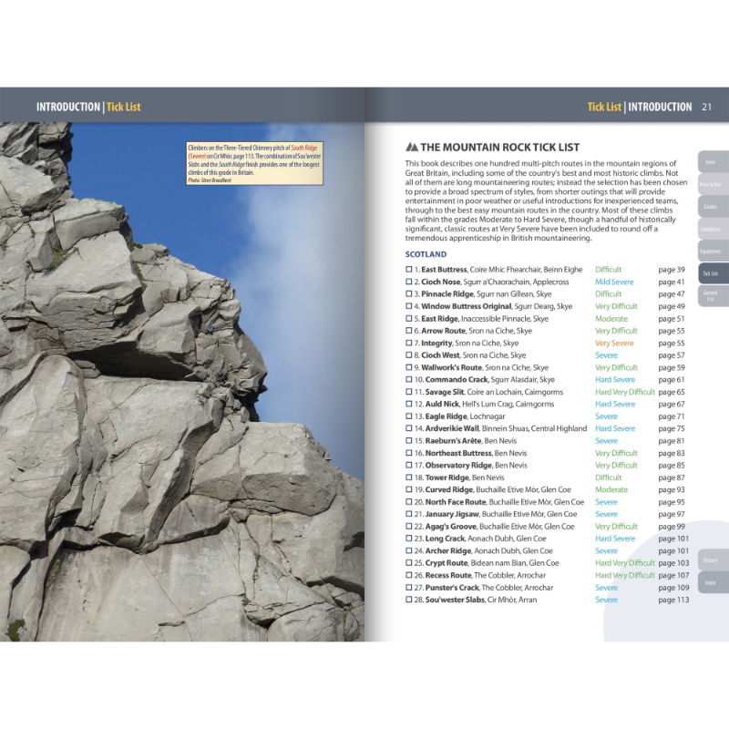 Mountain Rock Contents - Scotland