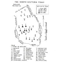 Wainwright - Book 6: The North Western Fells coverage