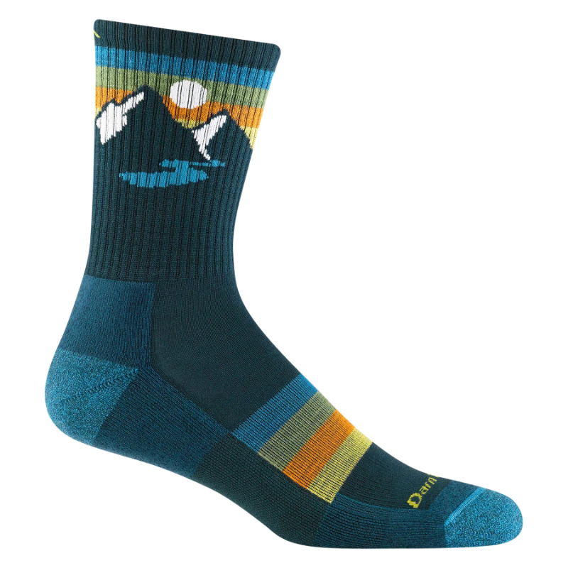 Darn Tough Men's Sunset Ridge Micro Crew Lightweight Hiking Sock (1997)