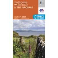 OS Explorer 311 Paper - Wigtown, Whithorn & The Machars 1:25,000