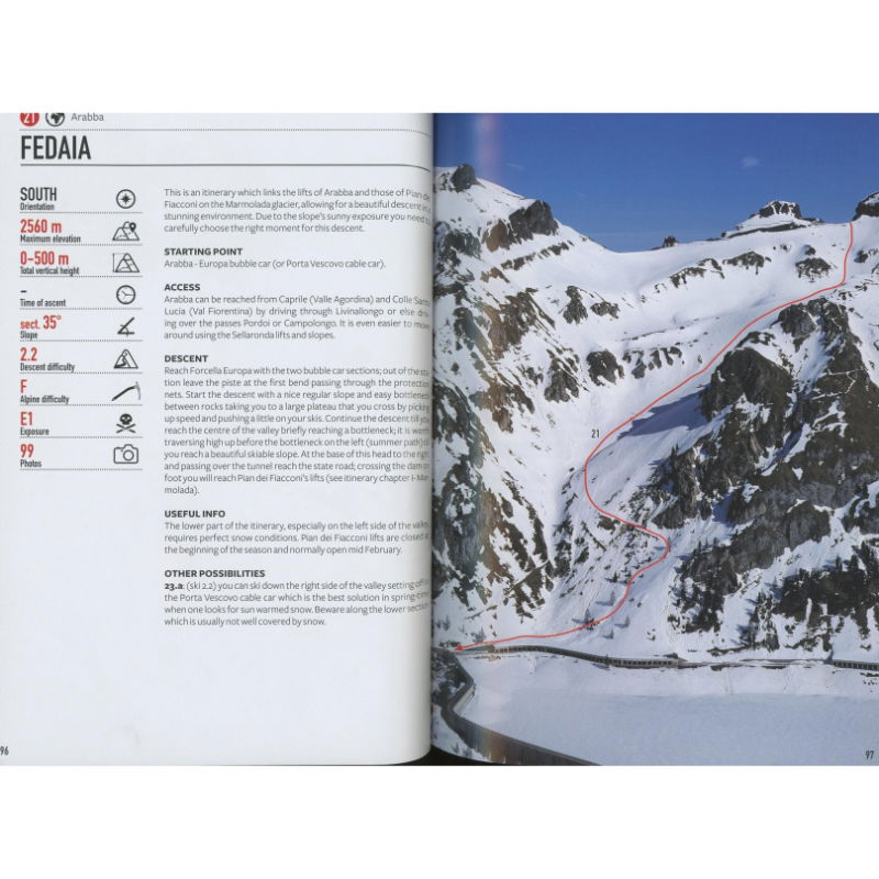 Freeriding in the Dolomites pages