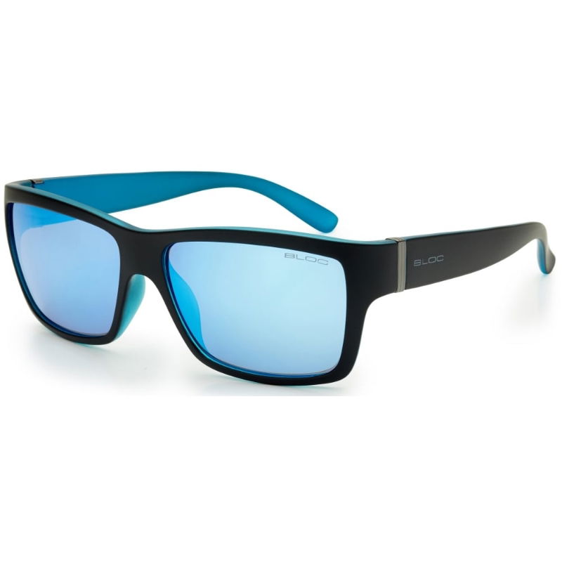 Bloc Riser XB1 Matt Black/Blue with Blue Mirror Lenses