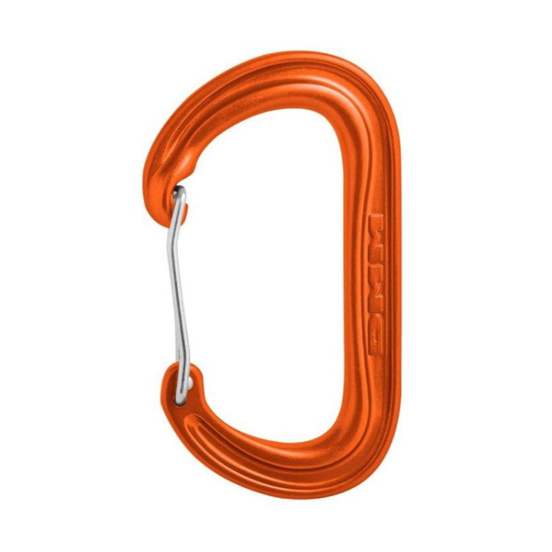 DMM WallDO Oval Wiregate Karabiner Orange