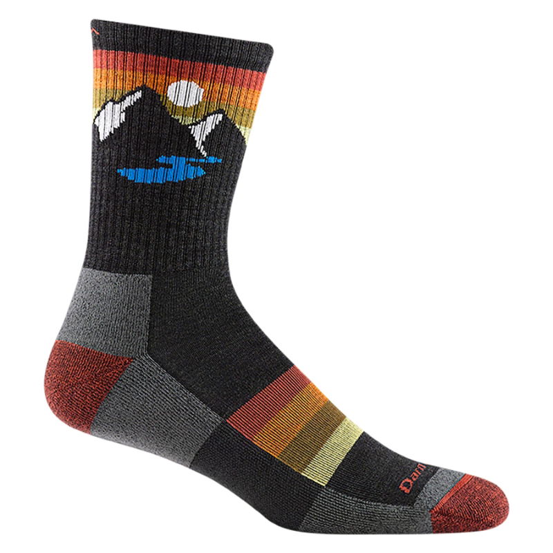 Darn Tough Men's Sunset Ridge Micro Crew Lightweight Hiking Sock (1997)