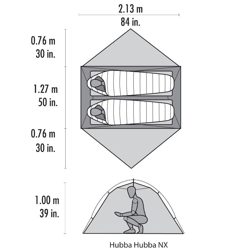 MSR Hubba Hubba NX plan