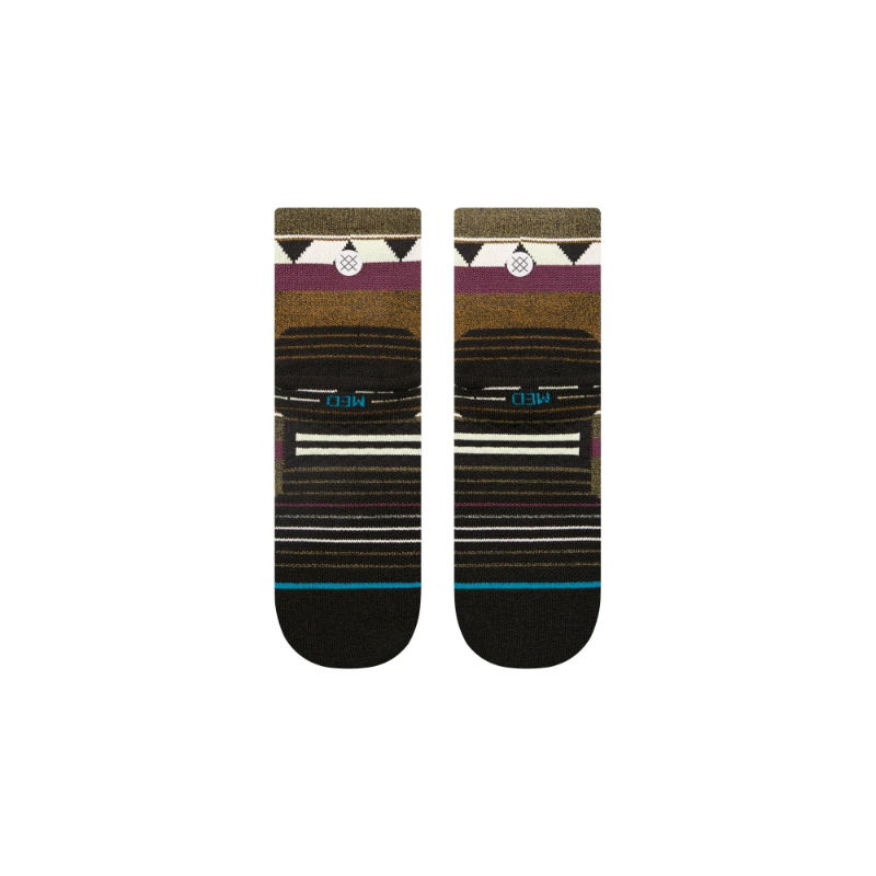 Stance Men's Mid Wool Quarter Sock (Medium Cushion)