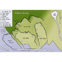 Dalkey Quarry map