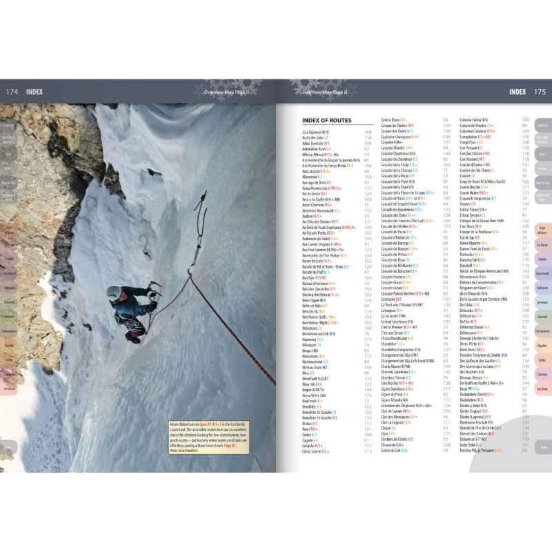 Écrins: Selected Ice Climbs pages