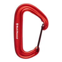 Black Diamond Miniwire Karabiner Red