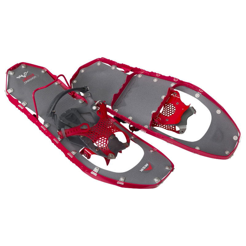 MSR Women's Lightning Ascent Snowshoes Raspberry 22"