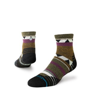 Stance Men's Mid Wool Quarter Sock (Medium Cushion)