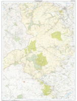 OS OL16 The Cheviot Hills east sheet